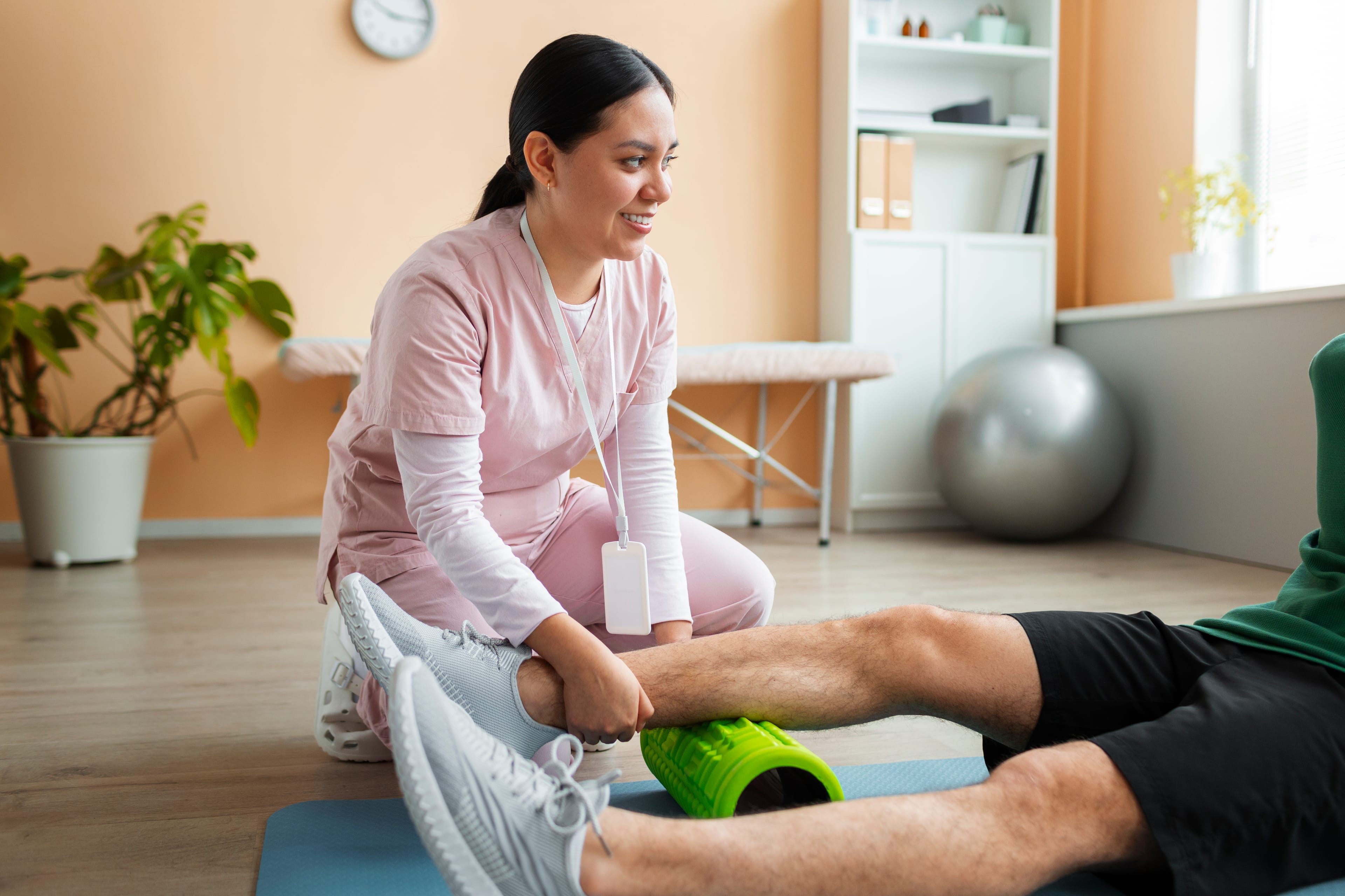 Rehabilitation therapy session